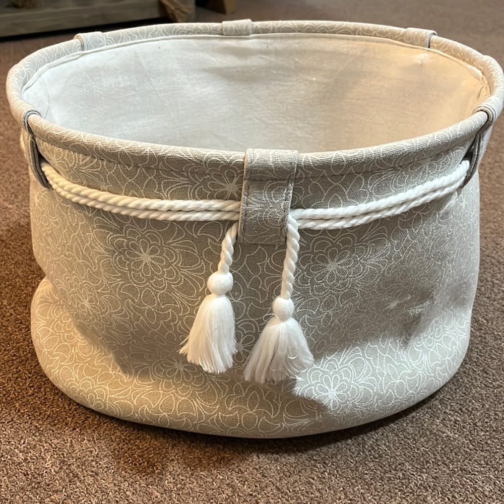 Like new large cloth basket